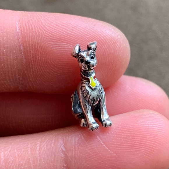 NWOT Disney Chamilia 2020-1124 Lady and The Tramp Charm Sterling Silver 925 - Picture 3 of 9